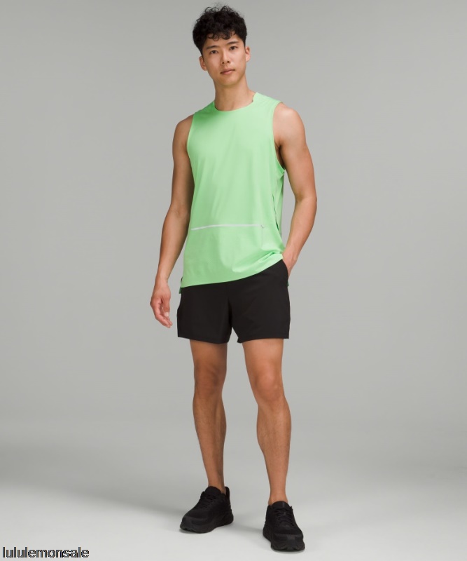 Lululemon Deutschland DELULU995 | Scream Green Light Leichter Trailrunning-Tank